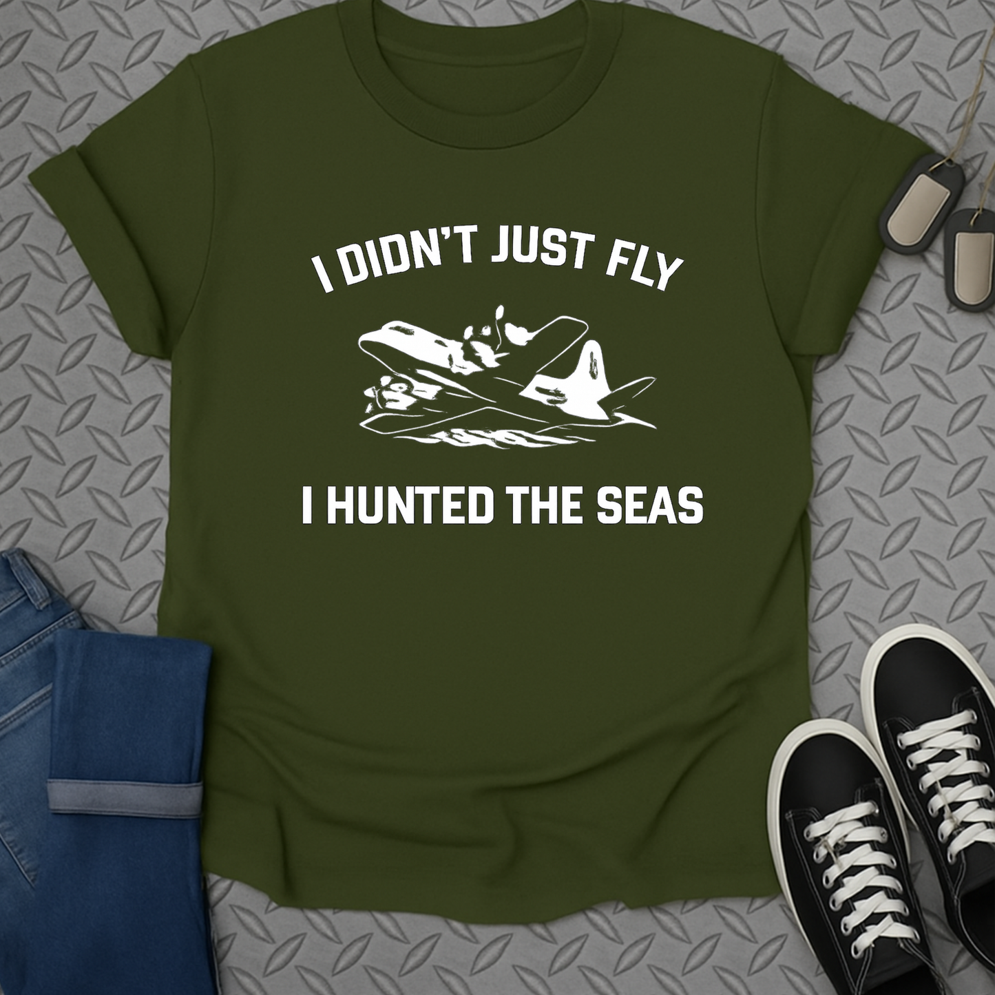 i didn't just fly tshirt