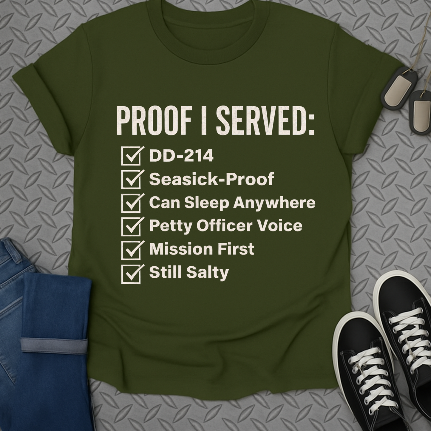 proof i served tshirt