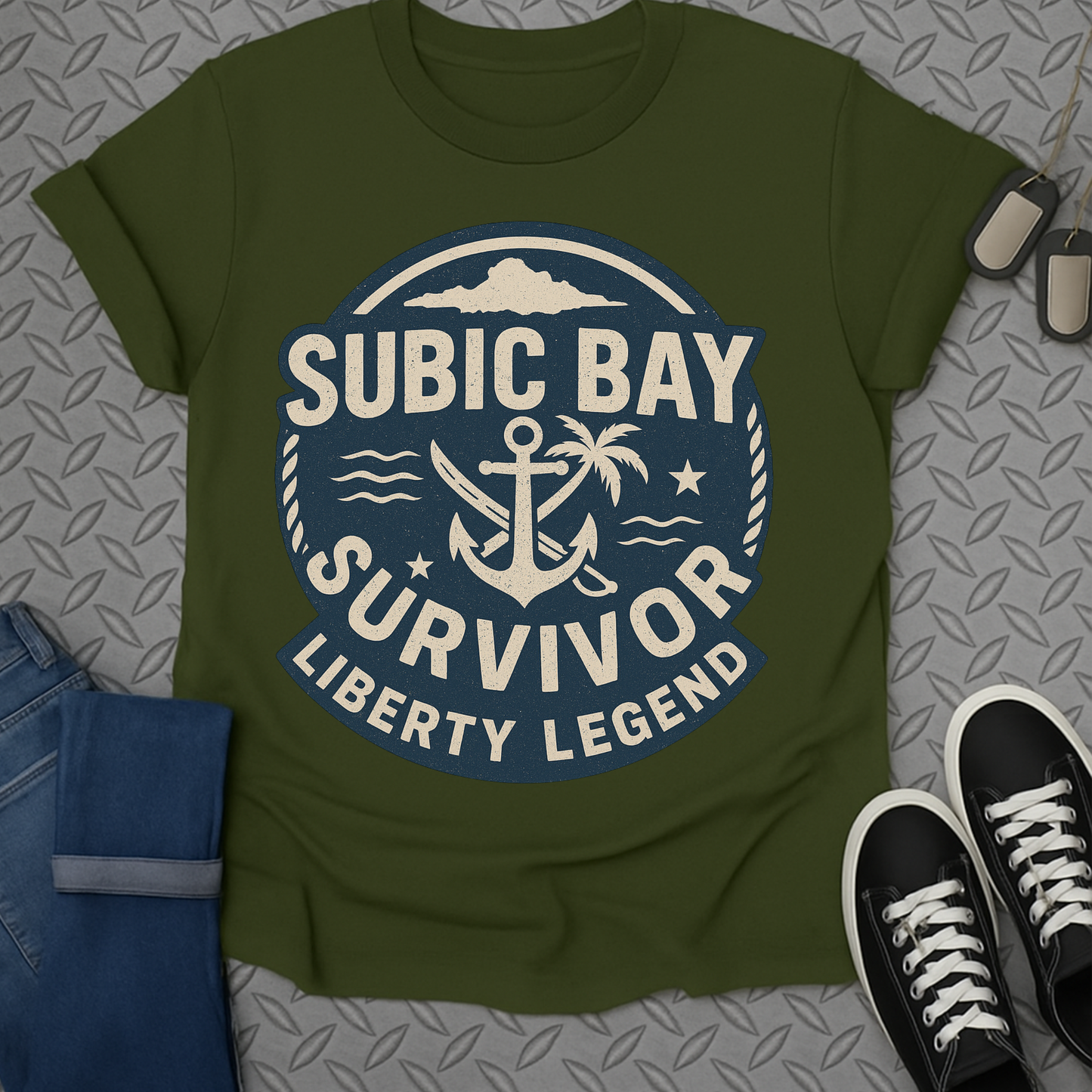 subic bay survivor tshirt