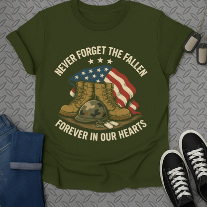 never forget the fallen tshirts