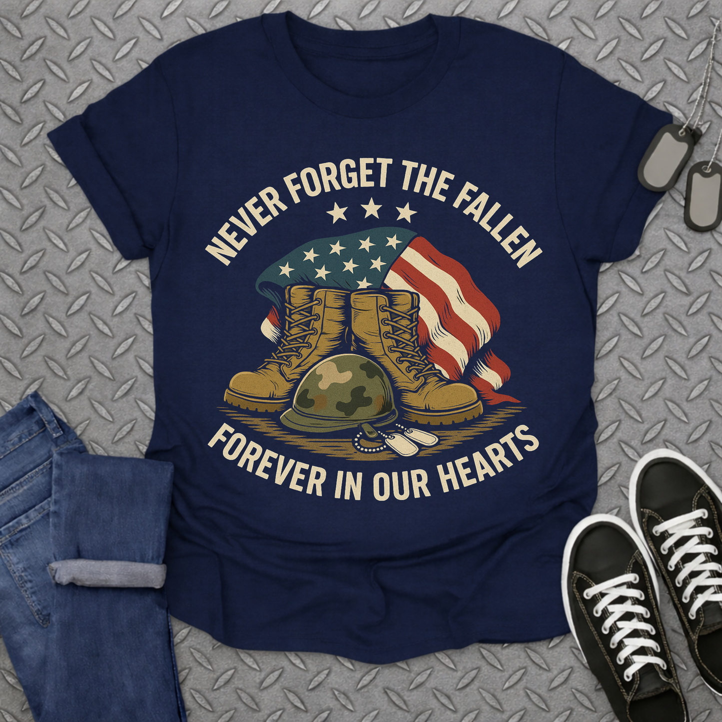 never forget the fallen tshirts