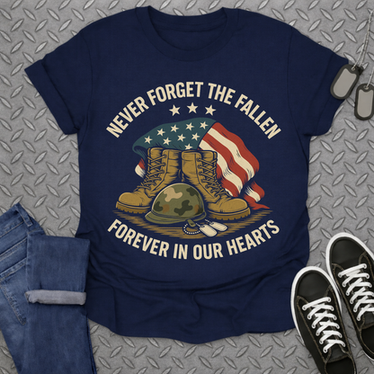 never forget the fallen tshirts
