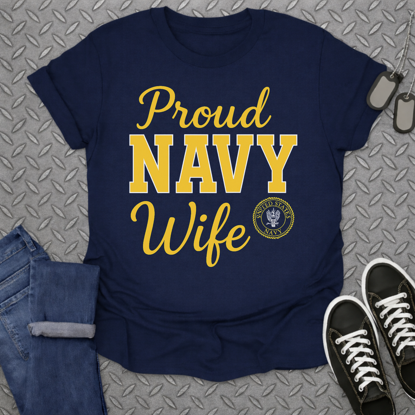 blessed navy veteran tshirt