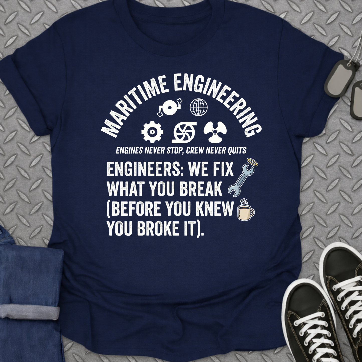 Maritime engineering tshirt
