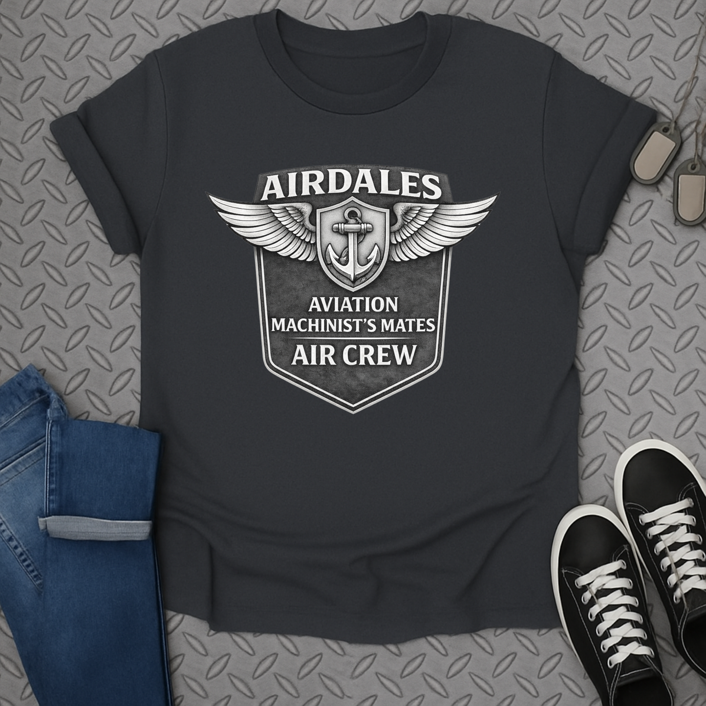 airdales aviation tshirt