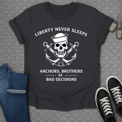 liberty never sleeps tshirt