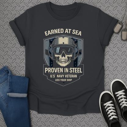 earned at sea tshirt