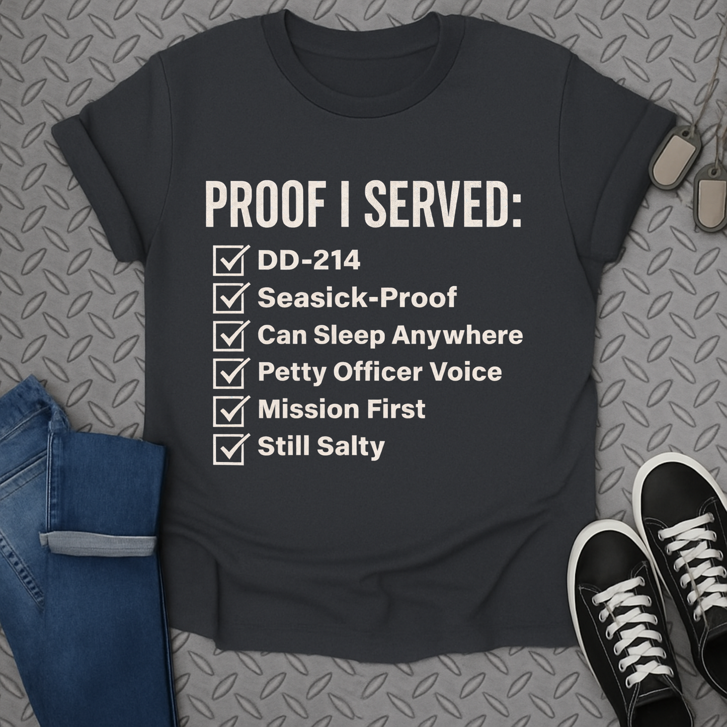 proof i served tshirt