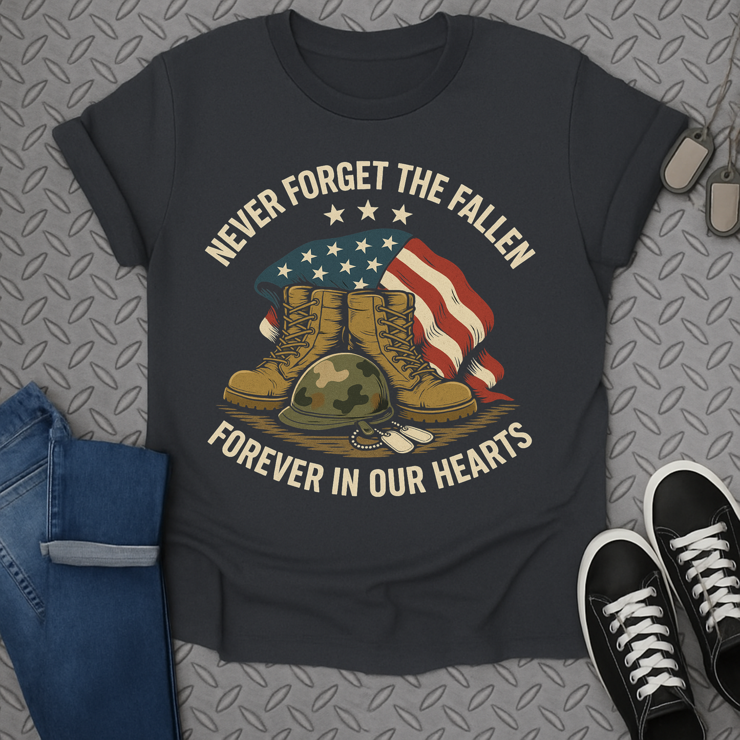 never forget the fallen tshirts