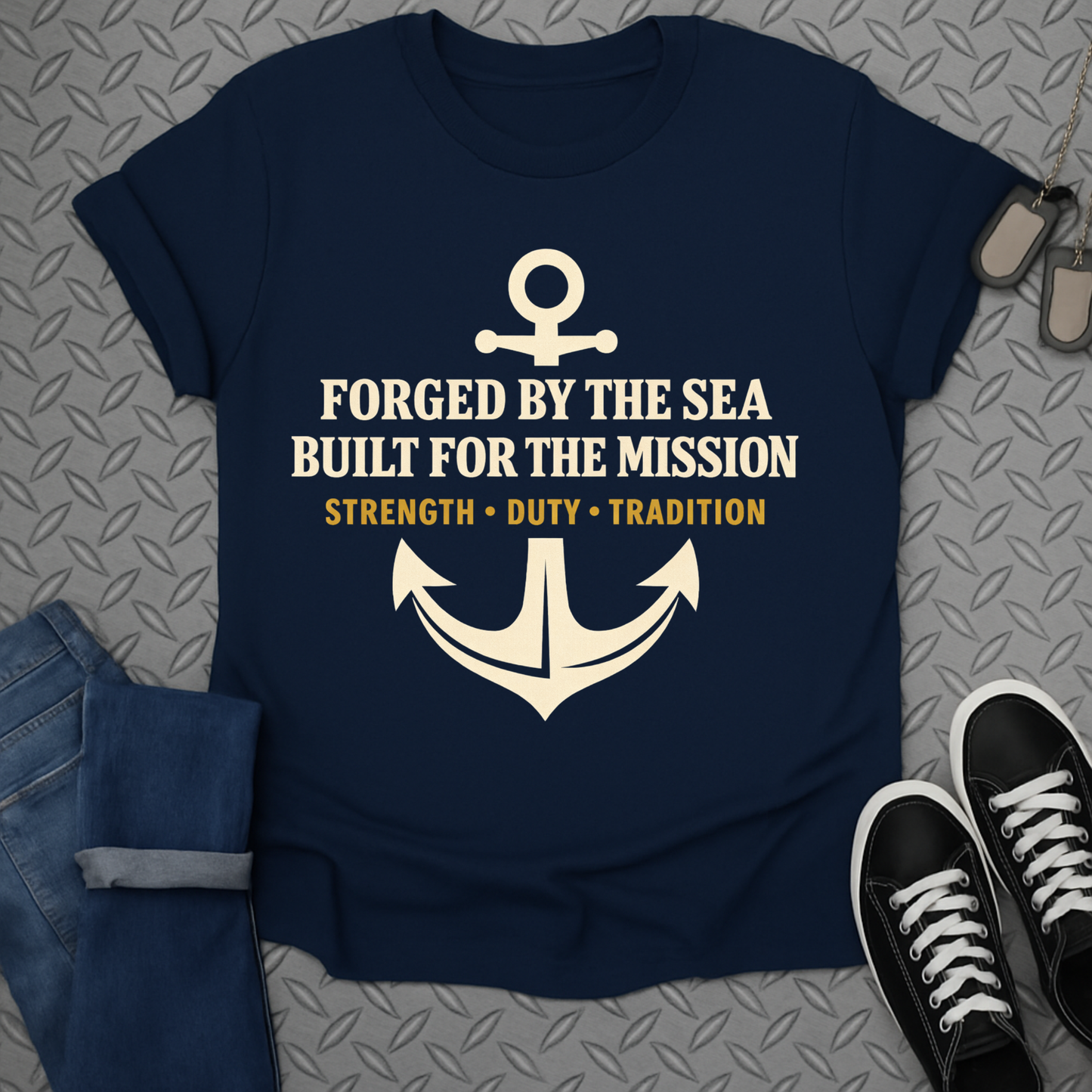 Forged by the sea tshirt