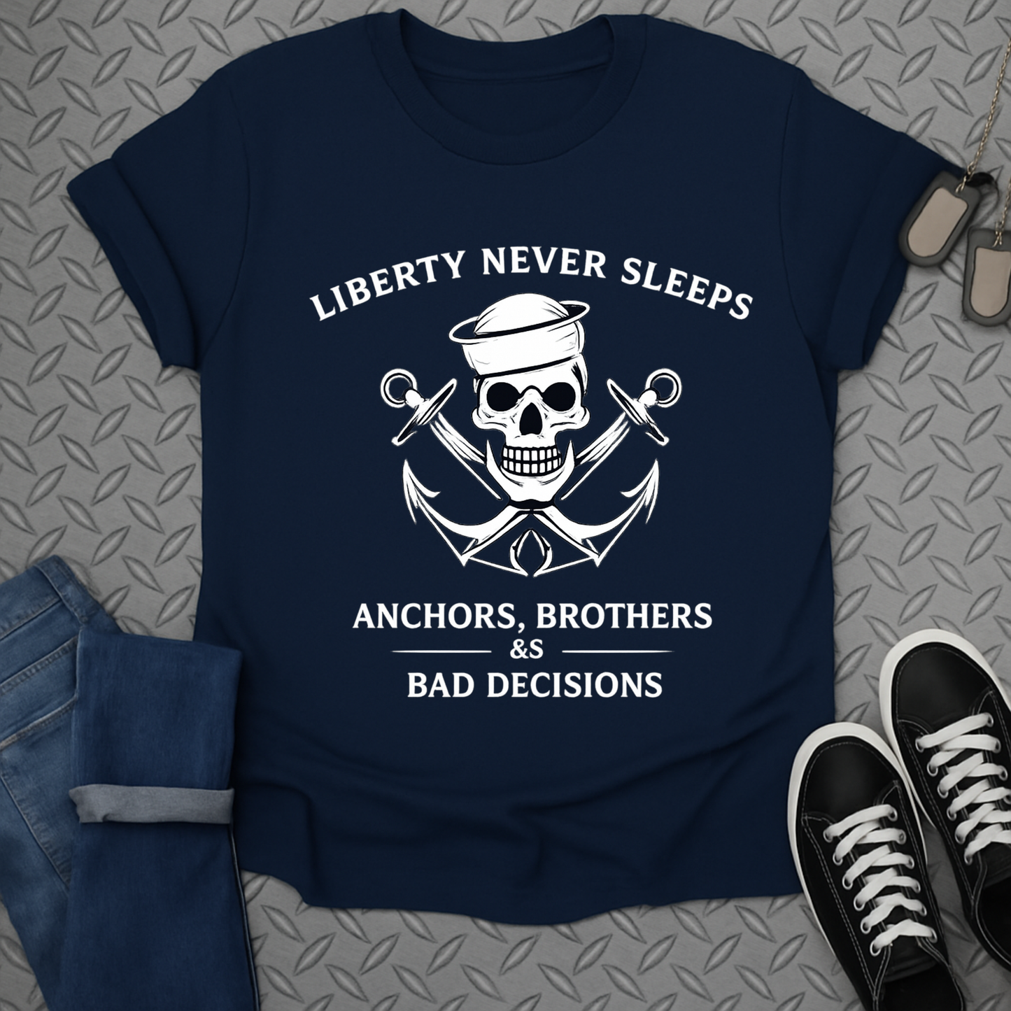 liberty never sleeps tshirt