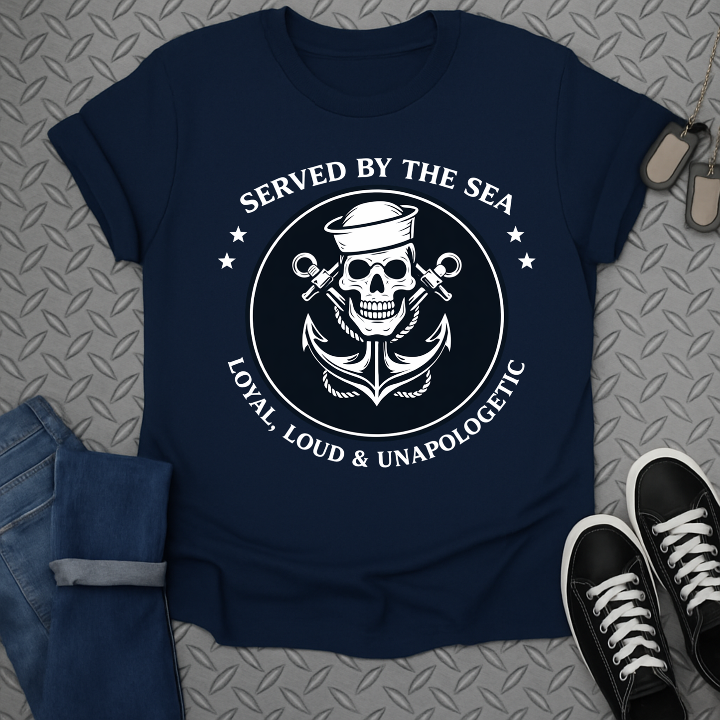 served by the sea tshirt