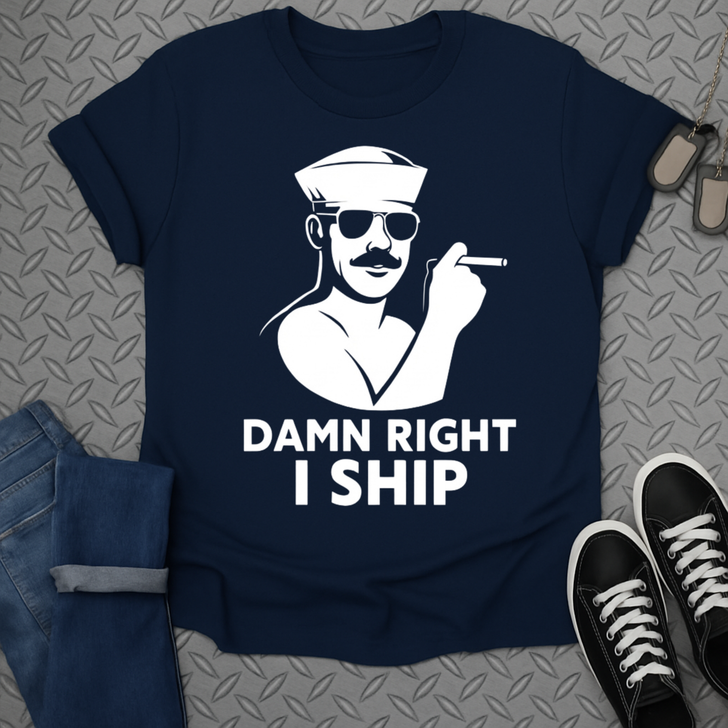 damn right i ship tshirt