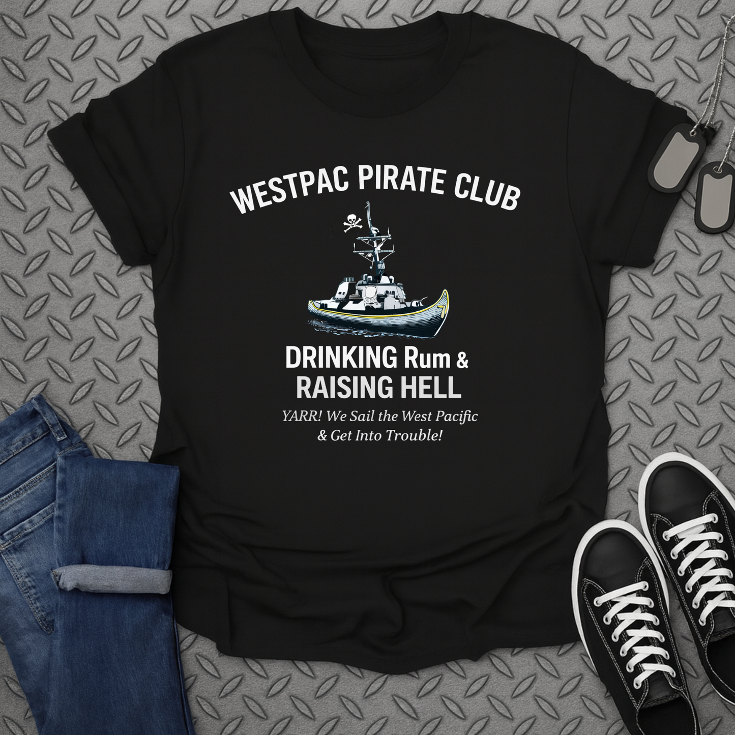 westpac pirate club tshirt