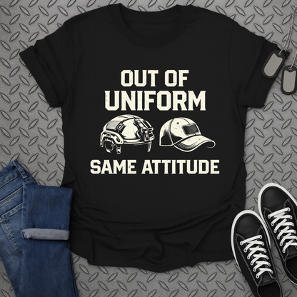 Out of uniform tshirt
