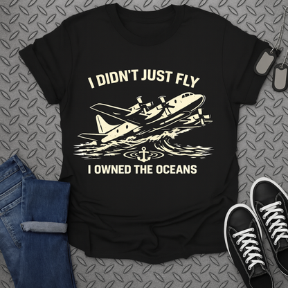 I didn't just fly tshirt