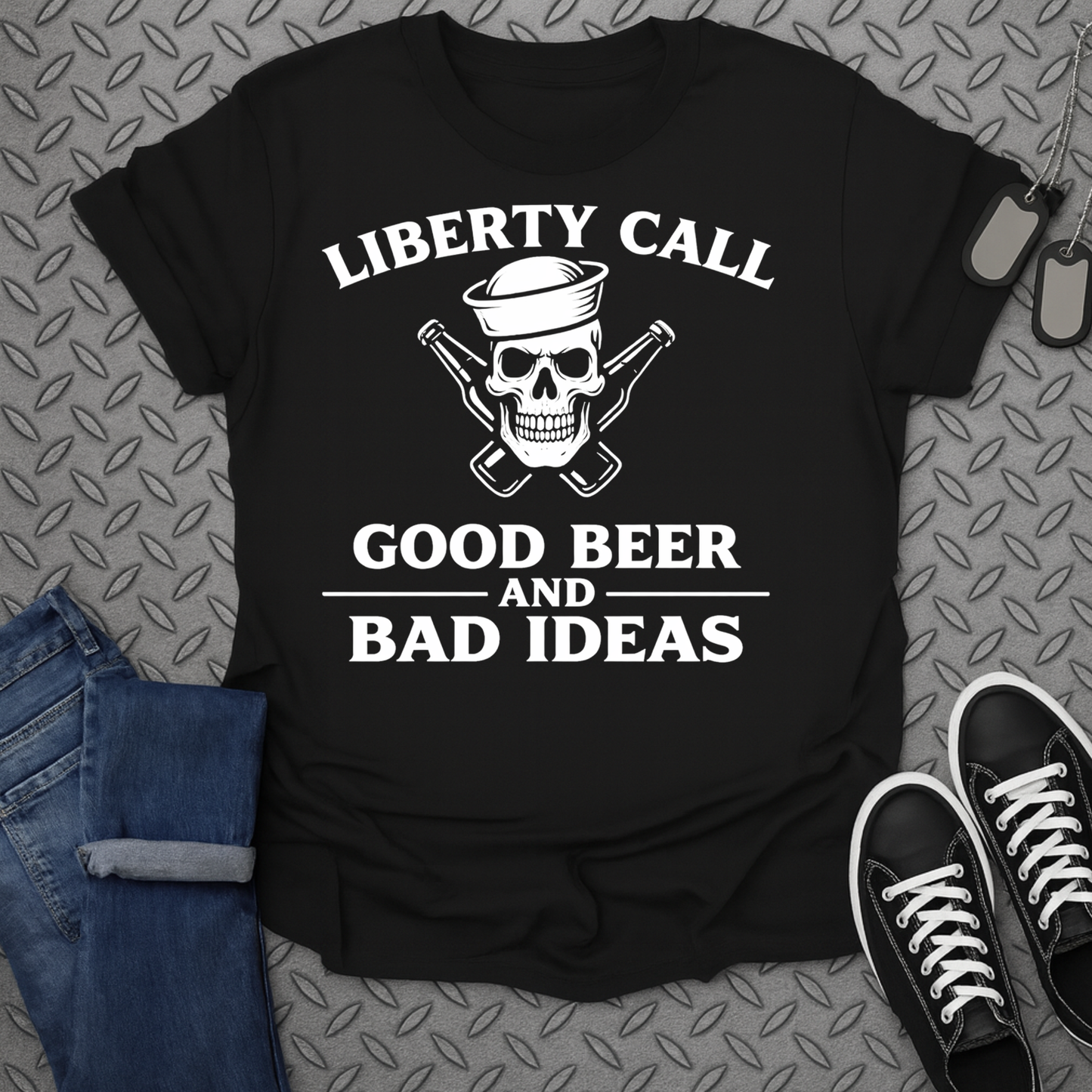 Liberty call good beer tshirt