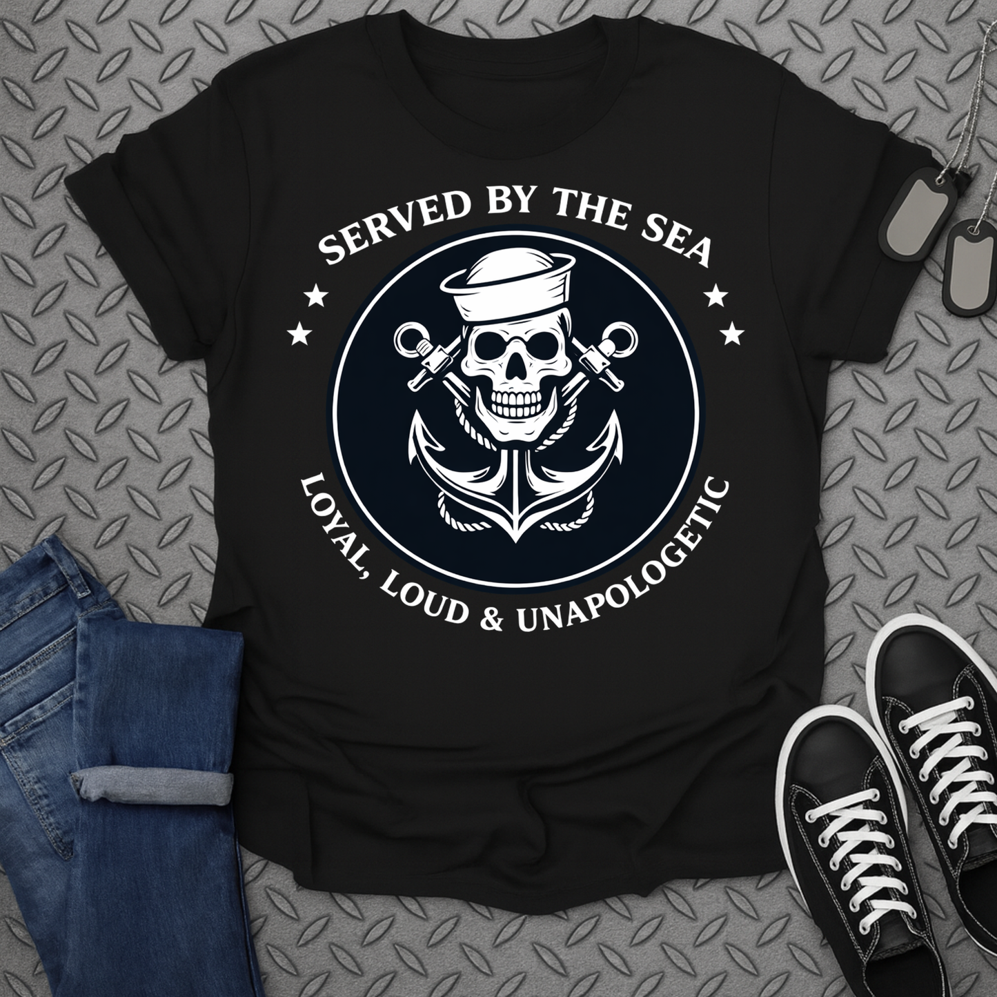 served by the sea tshirt