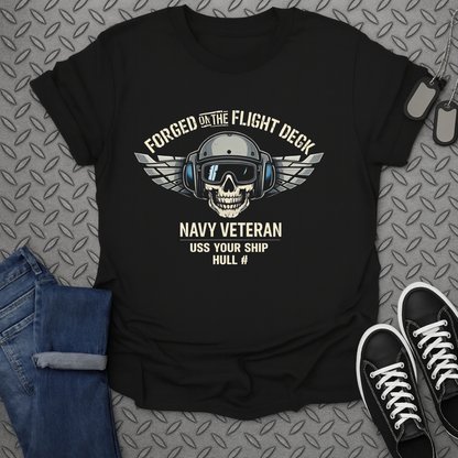 forged on the flight deck tshirt