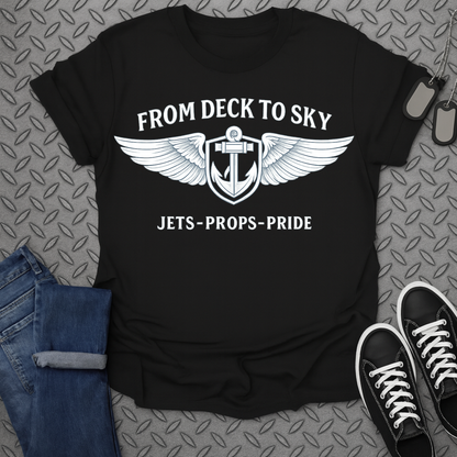 from deck to sky tshirt