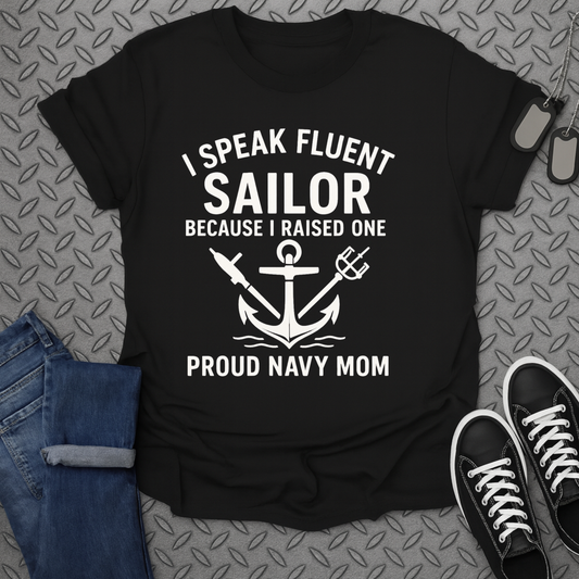 i speak fluent sailor tshirt
