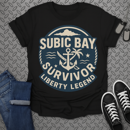subic bay survivor tshirt