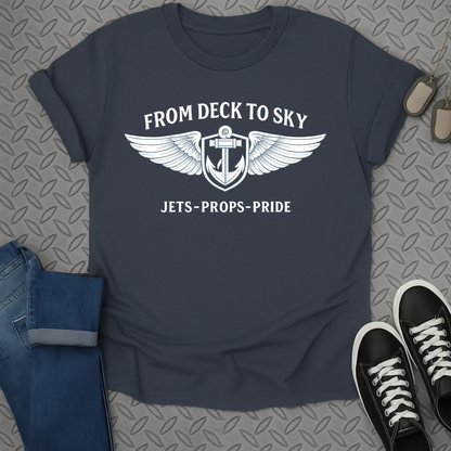 from deck to sky tshirt