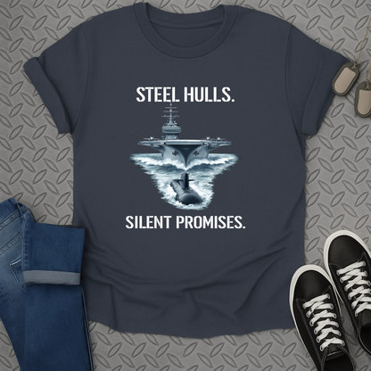 steel hulls tshirt